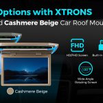 XTRONS New Car Roof Mounted Monitors with Steel Grey and Cashmere Beige！