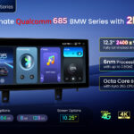 QWB Series：Qualcomm 685 BMW Screen Upgrade Series with 2K 2400*900 Screen