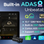 XTRONS AD Series: 10.1-Inch Double Din Android Car Stereo with Built-in ADAS