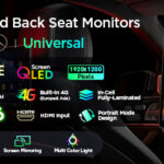 Rear Seat Entertainment: XTRONS Adds BMW & Mercedes-Specific Headrest Monitors