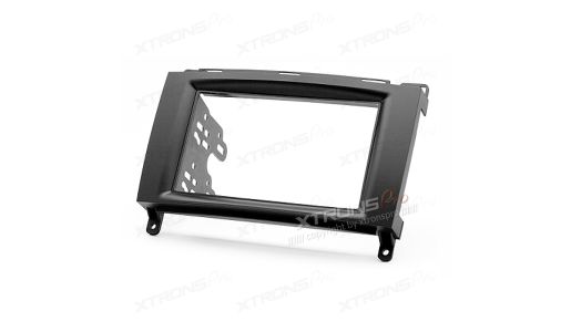Double Din In-dash Car Audio Installation Kit Fascia Plate for Mercedes-Benz Series