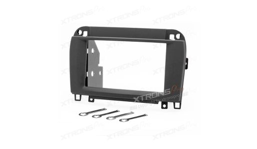 Double Din Mercedes-Benz SL-klasse (R230) Radio Black Fascia Panel Adaptor for Car Stereo