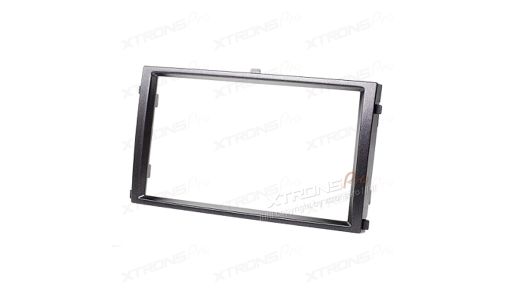 Radio Fascia for SSANG YONG Rexton Double Din Stereo Fascia Panel Dash Trim Kit Plate