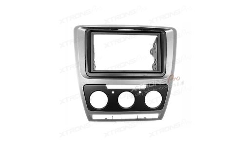 Radio Fascia for SKODA Octavia Double Din Stereo Facia Panel Dash Trim Kit Plate