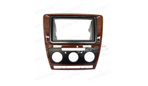 Double Din Fascia Facia Adaptor Panel Surround Stereo for SKODA and VW 