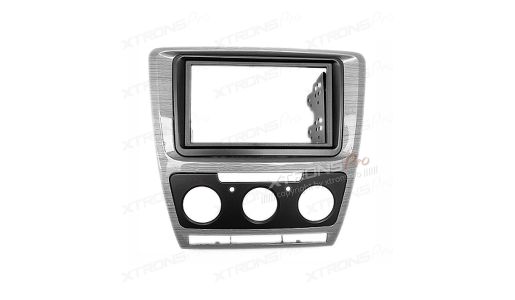 Car CD Stereo Single Din Fascia Fitting Surround Panel for Skoda Octavia II