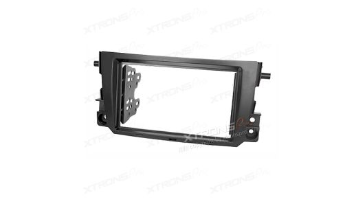 SMART ForTwo 2011 Onwards Double Din Fascia Panel Fascia Surround Adaptor Plate