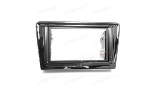 Double Din Fascia Fascia Adaptor Panel Fitting Surround for VOLKSWAGEN Santana / Bora 