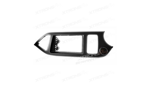 Dash Panel for KIA Picanto, Morning Radio Stereo Single Din Fascia Panel Kit (Right wheel)