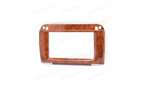 Mercedes-Benz SL-klasse (R230) Double Din Wooden Fascia Panel Fascia Surround Adaptor Plate