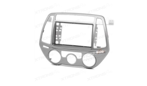 HYUNDAI i-20 Double Din Fascia Panel Fascia Surround Adaptor Plate (Manual Air-Conditioning)