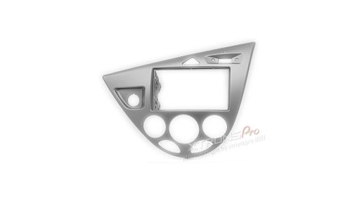 single din stereo Fascia facia fitting kit for Ford focus 1998-2004 (Left wheel silver)