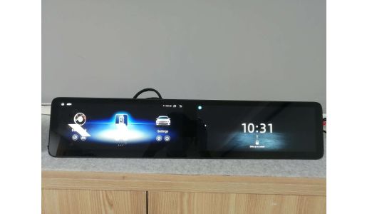 Pre-Order 24.6 inch Octa Core 8+128GB Global 4G LTE Android Car Stereo Multimedia Player with Fully-laminated Screen for Mercedes-Benz C-Class W205 2021-2022 NTG 6.0