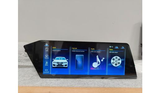 12.3 Inch 2400x900P Anti-Glare Touch Screen CarPlay Android Auto BT5.2 Vlink Linux Car Autoradio for BMW 3 Series NBT LHD