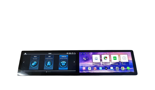 12.3 Inch+12.3 Inch Fully Laminated Screen Qualcomm 665 6+64GB 4G Dual Screen for Mercedes-Benz NTG 5.0 A/CLA/GLA-Class LHD/RHD