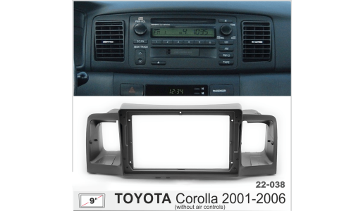 fascia panel for TOYOTA Corolla 2001-2006