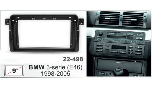 fascia panel for BMW 3-Series (E46) 1998-2005