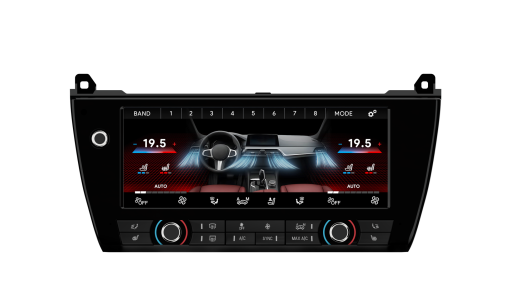 Pre-order 10.25" Digital LCD IPS AC Climate Control Panel with Touchscreen Rotary Knobs Voice Control Front Seat Adjustment for BMW 5 Series F10/F18 2011-2017