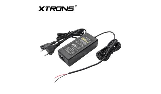 EU 2 Pin AC/DC Power Supply Adapter Plug for XTRONS Overheard Units Home Use