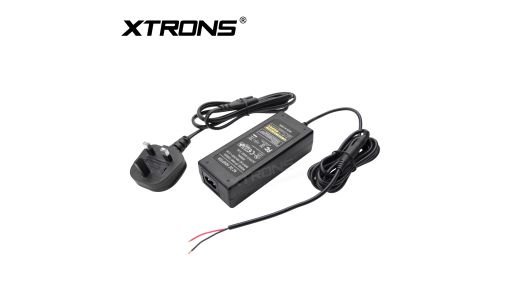 UK AC/DC Power Supply Adapter Plug for XTRONS Overheard Units Home Use