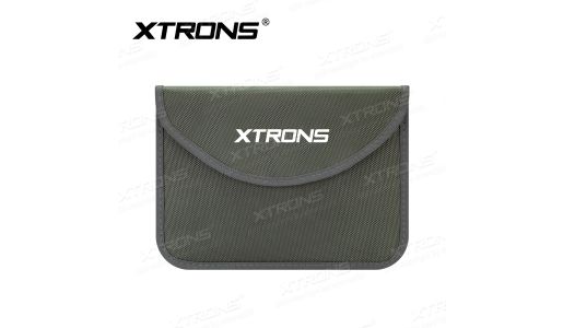 8 Inch Grey Car Key RFID Signal Blocker Faraday Pouch