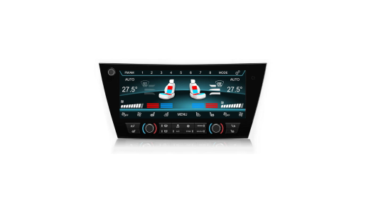 Pre-order 8.8" Digital IPS AC Climate Control Panel with Touchscreen Rotary Knobs Voice Control for BMW 5 Series/M5 Series/X3/X3M Series/6 Series