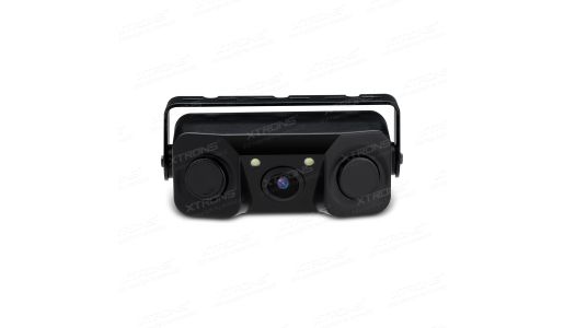 XTRONS 3 in 1 Camera with Sensors Wide Angle Reversing Camera with inbuilt Parking Sensor