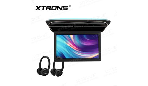 11.6 inch HD Digital TFT 1366*768 Screen Ultra-thin Roof Mounted Player with Built-in Speakers & 2pcs headphones