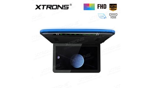 13.3" FHD Ultra-thin digital TFT 16:9 roof mounted monitor with HDMI Input