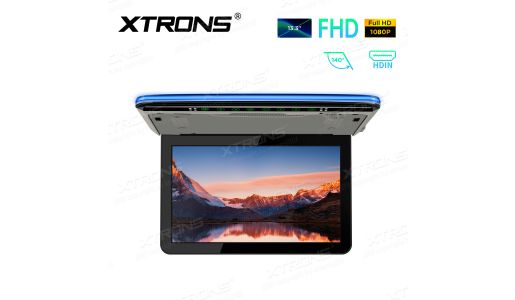 13.3" FHD Ultra-thin digital TFT 16:9 roof mounted monitor with HDMI Input