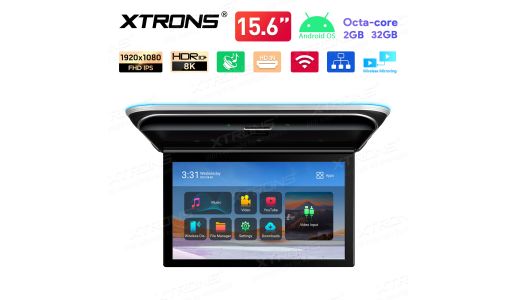 15.6 inch Octa-core Android Car TV Roof Multimedia Player with Touch Screen