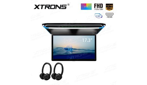 17.3" Full HD Ultra-thin Digital TFT 16:9 Roof  Mounted Monitor with HDMI Port