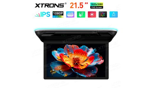 21.5" Quad Core 2+32GB Android Roof-Mounted Monitor with Stereo Speakers and Multimedia Input