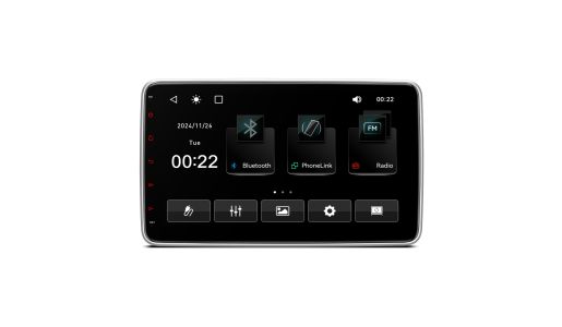10.1 Inch Single Din Universal Linux Car Stereo With CarPlay and Android Auto