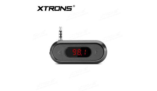 Wireless FM Transmitter Mini AUX Adapter with 3.5mm Jack