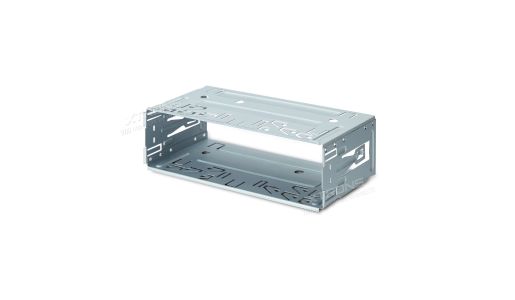 Universal single din stereo fitting cage