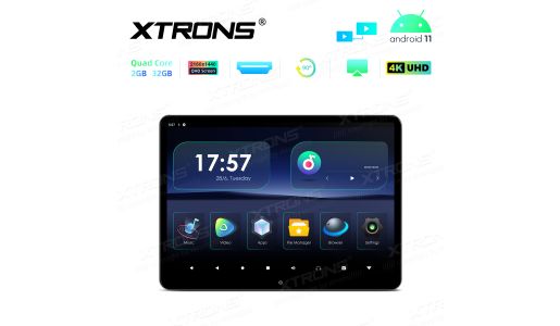14 inch Fully-Laminated QHD Screen Android Rear-Seat Entertainment System