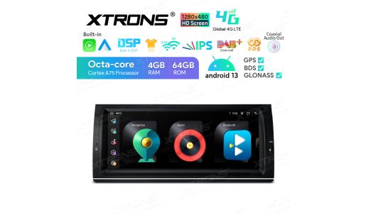 10.25 inch Android Octa-Core Car Stereo Multimedia Player with 1280*480 HD Screen Custom Fit for BMW