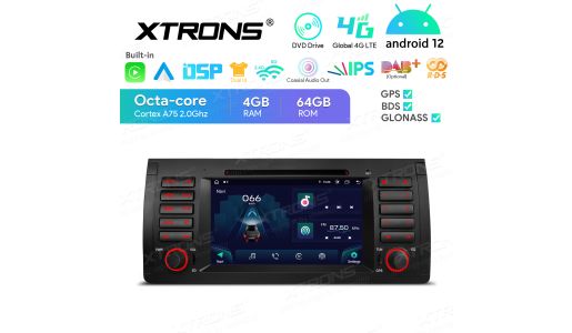 7 inch Android Car DVD Multimedia Player with 4GB RAM + 64GB ROM Custom Fit for BMW