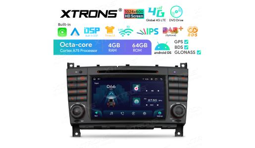 7 inch Octa-Core Android Car DVD Navigation System Custom Fit for Mercedes-Benz