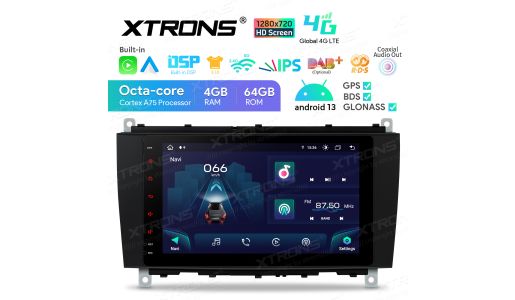 8 inch Octa-Core Android Car Stereo Multimedia Player with 1280*720 HD Screen Custom Fit for Mercedes-Benz