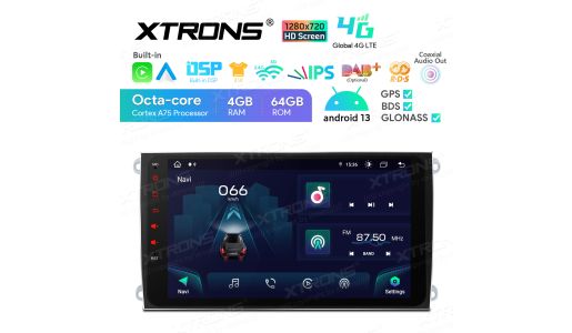 9 inch Octa-Core Android Car Stereo Multimedia Player with 1280*720 HD Screen Custom Fit for Porsche (Fully working with Harman-Kardon or BOSE Audio System)