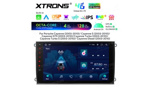 9 inch Octa Core 4+128GB Global 4G 1280x720 HD IPS Screen Android Car Stereo for Porsche Cayenne With Harman-Kardon or BOSE Audio System
