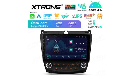 10.1 inch Android Octa-Core Car Stereo Multimedia Player with 1280*720 HD Screen Custom Fit for Honda (Left Hand Drive Vehicles ONLY)