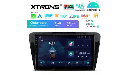 10.1 inch Android Octa-Core Car Stereo Multimedia Player with 1280*720 HD Screen Custom Fit for SKODA