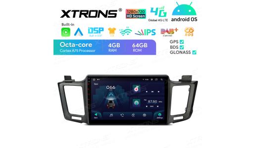 10.1 inch Android Octa-Core Car Stereo Multimedia Player with 1280*720 HD Screen Custom Fit for TOYOTA RAV4 (Left Hand Drive Vehicles ONLY)