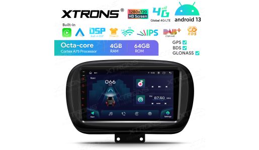 9 inch Android Octa Core 4GB RAM + 64GB ROM Car Stereo Multimedia Player with 1280*720 HD Screen Custom Fit for FIAT