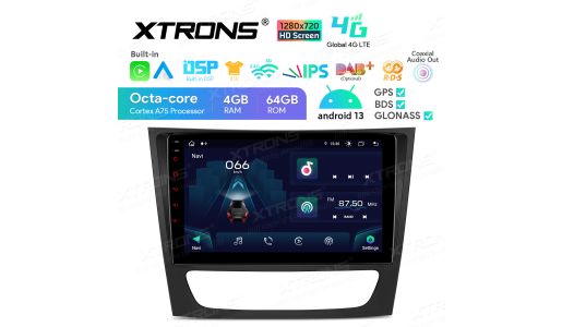 9 inch Android Car Stereo Multimedia Player Octa-Core with 1280*720 HD Screen Custom Fit for Mercedes-Benz