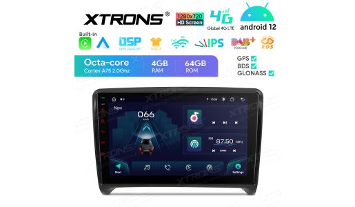 9 inch Android Octa-Core Navigation Car Stereo Multimedia Player with 1280*720 HD Screen Custom Fit for Audi TT