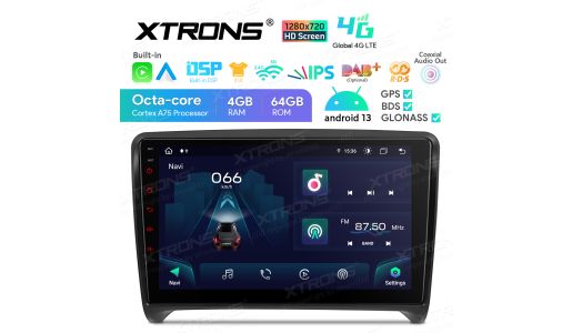 9 inch Android Octa-Core Car Stereo Multimedia Player with 1280*720 HD Screen Custom Fit for Audi TT